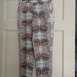 Ella Moss Multicolor Patterned Joggers